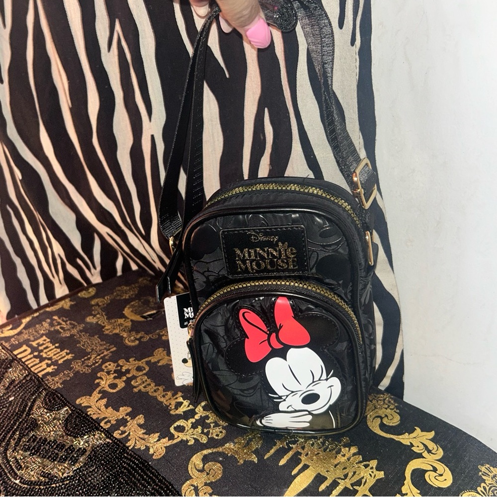 Minnie Mouse Disney Crossbody purse phone holder - Picture 9 of 12